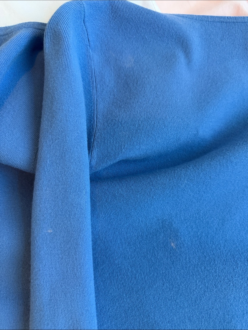 Aritzia Sky Blue Izzy Cropped Long-Sleeve Cardigan - Picture 4 of 5